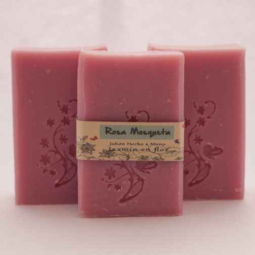 Jabón natural rosa mosqueta