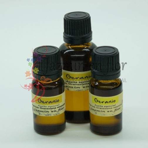 Aceite Esencial de Geranio. Aromaterapia