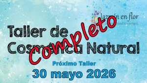 Taller de Cosmética Natural - Jazmín en flor