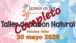 Taller de Jabones naturales Cosmética Natural - Jazmín en flor