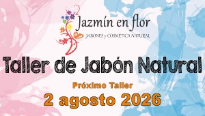 Taller de Jabones naturales Cosmética Natural - Jazmín en flor